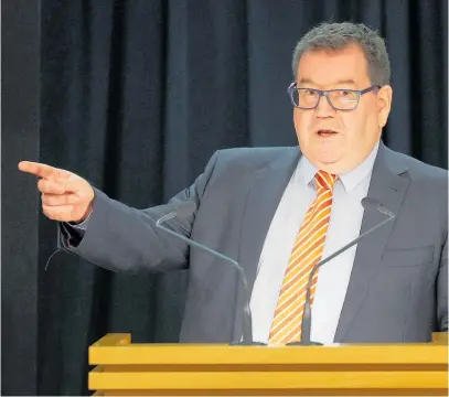  ?? Photo / Marty Melville ?? If there’s one thing Finance Minister Grant Robertson has going for him on Thursday, it’s that it isn’t an election year.