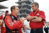  ?? Tom Strattman / Associated Press ?? Al Unser Sr., right, who died Thursday at 82, is one of only four drivers to win four Indy 500 titles.