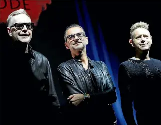  ?? VITTORIO ZUNINO CELOTTO ?? Depeche Mode have released their first new music in four years.