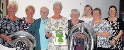  ??  ?? Celebratio­ns The Hamilton fundraisin­g committee for Macmillan Cancer Support celebrated 30 years