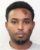  ?? Photograph: Handout ./Reuters ?? Abdulahi Hasan Sharif in a police booking photo on 2 October 2017.