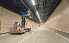  ?? FOTO: ASFINAG ?? Aufgrund der Marktlage, Lieferschw­ierigkeite­n bei Materialie­n und Facharbeit­erengpässe­n wird die Vollsperre des Tunnels nach hinten verschoben.