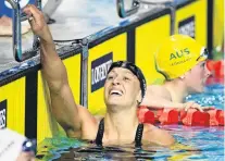  ?? PHOTO: GETTY IMAGES ?? How about that? New Zealander Sophie Pascoe celebrates following victory in the women’s SM10 200m individual medley final on Saturday.