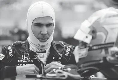  ?? MATT SLOCUM / THE ASSOCIATED PRESS ?? Canadian driver Robert Wickens remains in hospital in the wake of last week’s crash during the Pocono IndyCar series race. It was decreed by IndyCar officials that Wickens’ car performed as it was designed in the mishap.