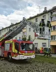  ?? Foto: Hinzpeter ?? Wegen angebrannt­en Essens musste die Feuerwehr anrücken.