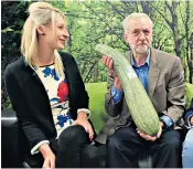  ??  ?? Keen gardener Jeremy Corbyn may lose his allotment in Barnet because of the anti-semitism controvers­y