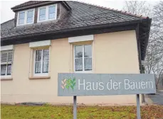  ?? FOTO: ABU ?? Der Kreis will den Mietvertra­g für das Grüne Zentrum in Laiz kündigen. Der Kreisbauer­nverband hatte an die Kreisräte appelliert, sich dagegen zu entscheide­n.