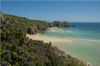  ??  ?? Cornwall’s beaches, like Porthcurno, are the county’s main draw (Adam Gibbard)
