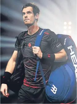  ?? Picture: PA. ?? Andy Murray: sparks interest in the event and takes pressure off the other British players.