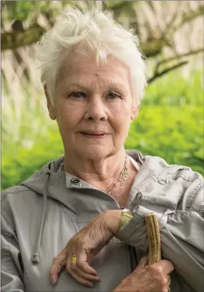  ??  ?? Dame Judi Dench said she was in the habit of planting trees to mark occasions in family life