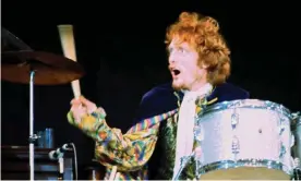  ??  ?? ‘Not an easy man to love’ … Ginger Baker with Cream. Photograph: Dezo Hoffmann/Rex Features