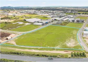  ?? ?? The Te Rapa property has dual street frontages, spans 60,358sq m and is split into 10 freehold titles.