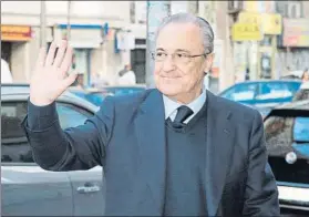  ?? FOTO: EFE ?? Florentino Pérez no ha tenido rivales en las últimas tres elecciones del Real Madrid