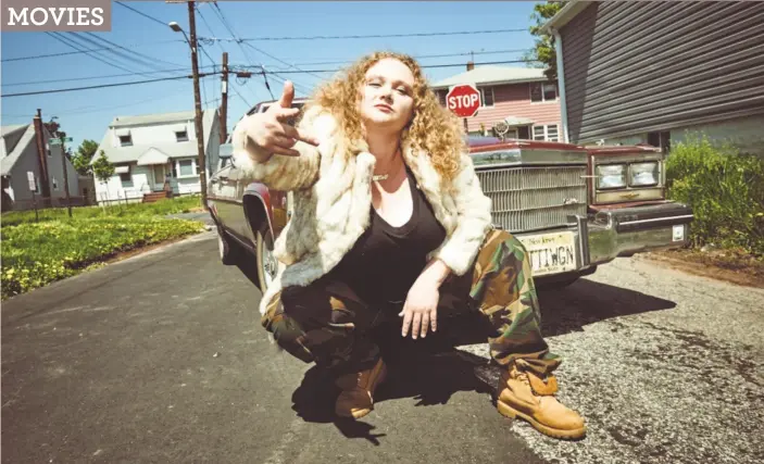  ?? 20th Century Fox ?? Australian newcomer Danielle Macdonald plays the title character in “Patti Cake$,” the story of a Jersey girl with a phenomenal gift for writing rhymes.