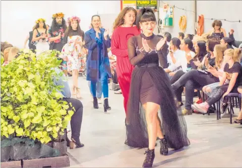  ??  ?? Misty Ratima, a graduate in the 2017 IDEAschool fashion showcase, has been a contender in the inaugural television show,