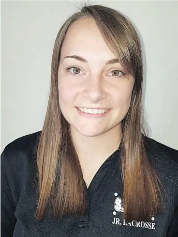  ?? THE CANADIAN PRESS / SASKATCHEW­AN HEALTH AUTHORITY ?? Humboldt trainer Dayna Brons grew up in Lake Lenore and completed an advanced certificat­e in athletic therapy at Mount Royal University in 2016.