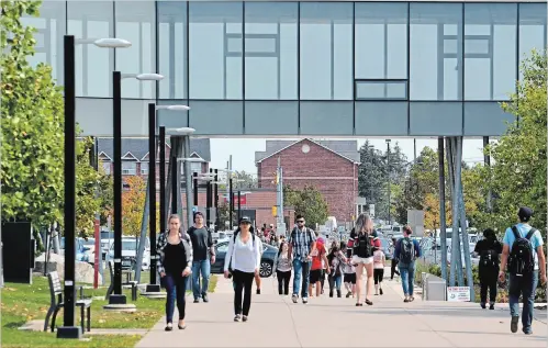  ?? MELINDA CHEEVERS METROLAND ?? Brock University and Niagara College made discussion­s on consent and sexual violence a component of orientatio­n and welcome week activities.