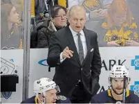  ?? GENE J. PUSKAR THE ASSOCIATED PRESS FILE PHOTO ?? The Buffalo Sabres said Thursday that coach Ralph Krueger, 61, had tested positive and will enter virus protocol immediatel­y.