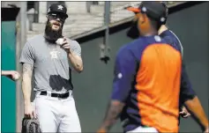  ?? David J. Phillip ?? The Associated Press Astros pitcher Dallas Keuchel, shown Wednesday in Houston, will start Game 1 of the ALCS on Friday against the Yankees.