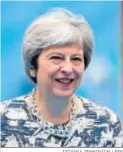  ?? TATYANA ZENKOVICH / EFE ?? Theresa May.