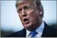  ?? THE WASHINGTON POST ?? President Donald Trump said his decision to pull the U.S. out of Syria has been his longtime goal.