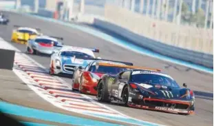  ??  ?? Yas Marina is set to roar back into action with the return of Gulf 12-Hours racing series.
