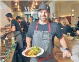  ??  ?? Chef Peter Balistreri oversees Tender Greens, a new veggiecent­ric restaurant that’s a cut above the competitio­n.