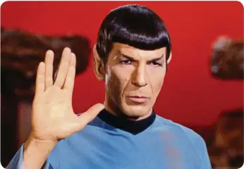  ??  ?? A street on the paramount studios lot was named after Leonard Nimoy, best- known for his role as mr spock. — Filepic