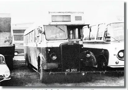  ??  ?? A Leyland at Don Everall’s yard, awaiting a new lease of life