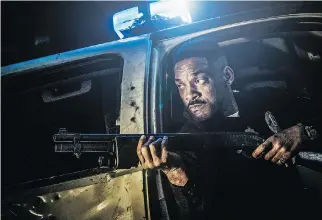  ?? NETFLIX ?? Hollywood veteran action actor Will Smith stars in Bright, a film for Netflix directed by David Ayer, who is using social media to respond — quite mildly — to critics who call it the year’s worst film.