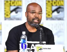  ??  ?? Salim Akil attends the ‘Black Lightning’ Q&amp;A during San Diego Comic-Con on July 22, 2017.