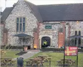  ??  ?? DRINKS Skripal went to Mill pub with daughter