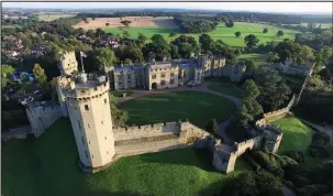  ??  ?? ■ Warwick Castle is now fully open to the public for day visits and short breaks with accommodat­ion at the on-site Knight’s Village.