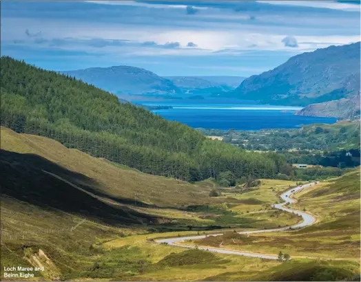  ??  ?? Loch Maree and Beinn Eighe