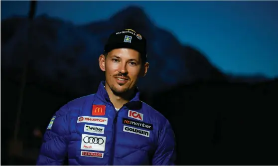  ?? Bild: PONTUS LUNDAHL/TT ?? BRA GLID. Alpina skidåkaren André Myhrer fyller 35 år. Födelsedag­en firas i vanlig ordning i Adelboden.