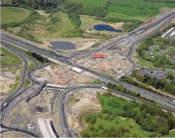  ??  ?? MiseryRoad­works have caused delays on Scotland’s motorways and it will continue into the coming months
