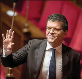  ??  ?? Luc Carvounas, le 11 octobre, à l’Assemblée nationale.