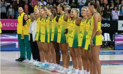  ?? Photograph: Aaron Gillions/AAP ?? Netball Australia, which was lost more than $7m over the last two years, will not turn its back on Gina Rinehart’s mining company Hancock Prospectin­g.