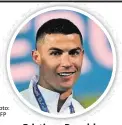  ?? Foto: AFP ?? Cristiano Ronaldo