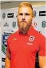  ?? Photo / Photosport ?? St George Illawarra forward Jack de Belin faced serious sexual assault charges this week.