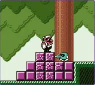  ??  ?? » [Game Boy Color] Wario Land II was originally designed for the original GB, but the fantastic third game, seen here, was a dedicated GBC title.