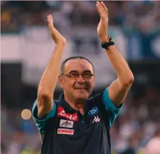  ?? ANSA ?? Maurizio Sarri, 59 anni, ha lasciato il Napoli dopo 3 stagioni