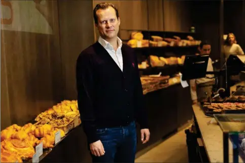  ?? ?? Joachim Bernhard Knudsen kommer til Lagkagehus­et, hvor han er blevet adm. direktør, med ledererfar­ing fra Carlsberg og McDonald's. Foto: Gregers Tycho