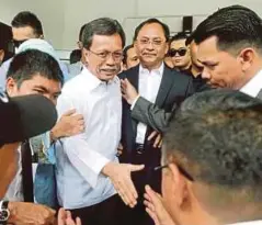  ??  ?? SHAFIE dibebaskan selepas direman lapan hari sejak 20 Oktober lalu.