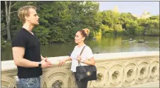  ?? TLC photo ?? “90 Day Fiance: Before the 90 Days,” which airs Sundays at 8 p.m. on TLC, features Darcey Silva, a Middletown resident. Here she is shown with her suitor Jesse Meester, of the Netherland­s.