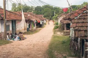  ?? ?? A TYPICAL village somewhere in West Bengal.