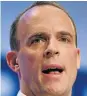  ??  ?? DOMINIC RAAB