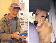  ?? COURTESY PHOTO VIA LAS CRUCES SUN-NEWS ?? Sonny “Tex” Gilligan, 74, was shot by his dog, Charlie, in a bizarre accident while on a hunting trip last Thursday. Gilligan survived and is on the road to recovery.