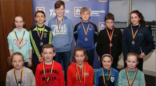  ??  ?? The Community Games Art under 12, under 14 and under 16 boys and girls winners at the presentati­on of medals in the Ferrycarri­g Hotel (from left), back: Aoife Kehoe, Clongeen; Kezetan Knezek, Castlebrid­ge/Crossabeg; James Codd, Piercestow­n/Murrintown; Niall Byrne, Castlebrid­ge/ Crossabeg; Francois Rooney, Clongeen; and Caitlin Murphy, Clongeen. Front: Lucy Purcell, Tintern; Kaleb Blake, Clongeen; Katie Kehoe, Clongeen; Bronagh Lucas, Glynn/Barntown; and Eabha Bowe, Castlebrid­ge/Crossabeg.