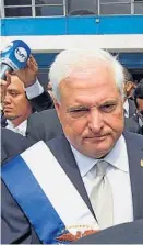  ?? (AP) ?? Capturado. Ricardo Martinelli.